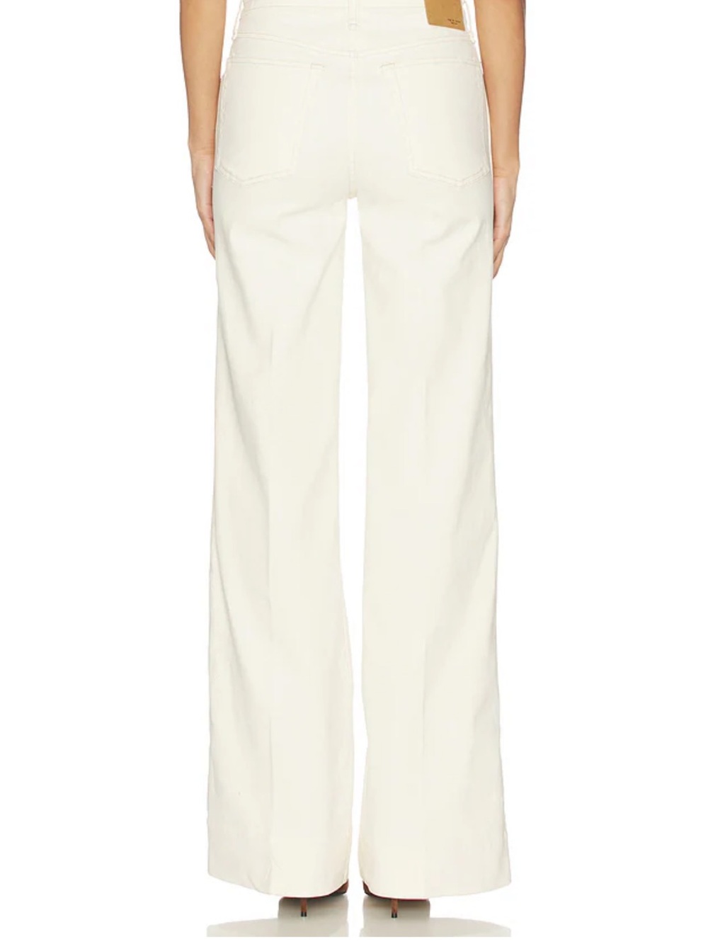 rag & bone Ruby Flare Trouser Pants in Ecru Size 25 - Picture 4 of 8